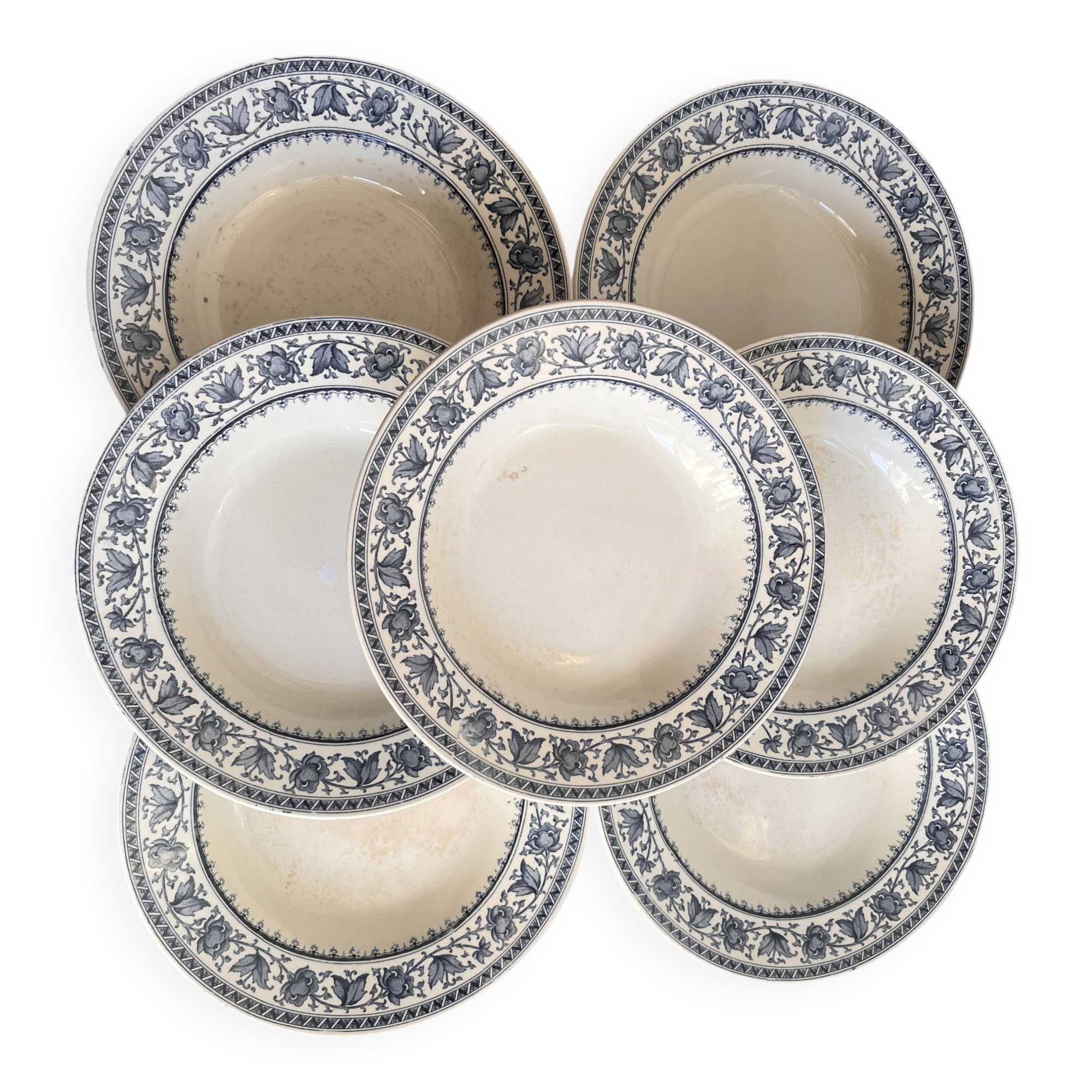 Deep plates Sarreguemines