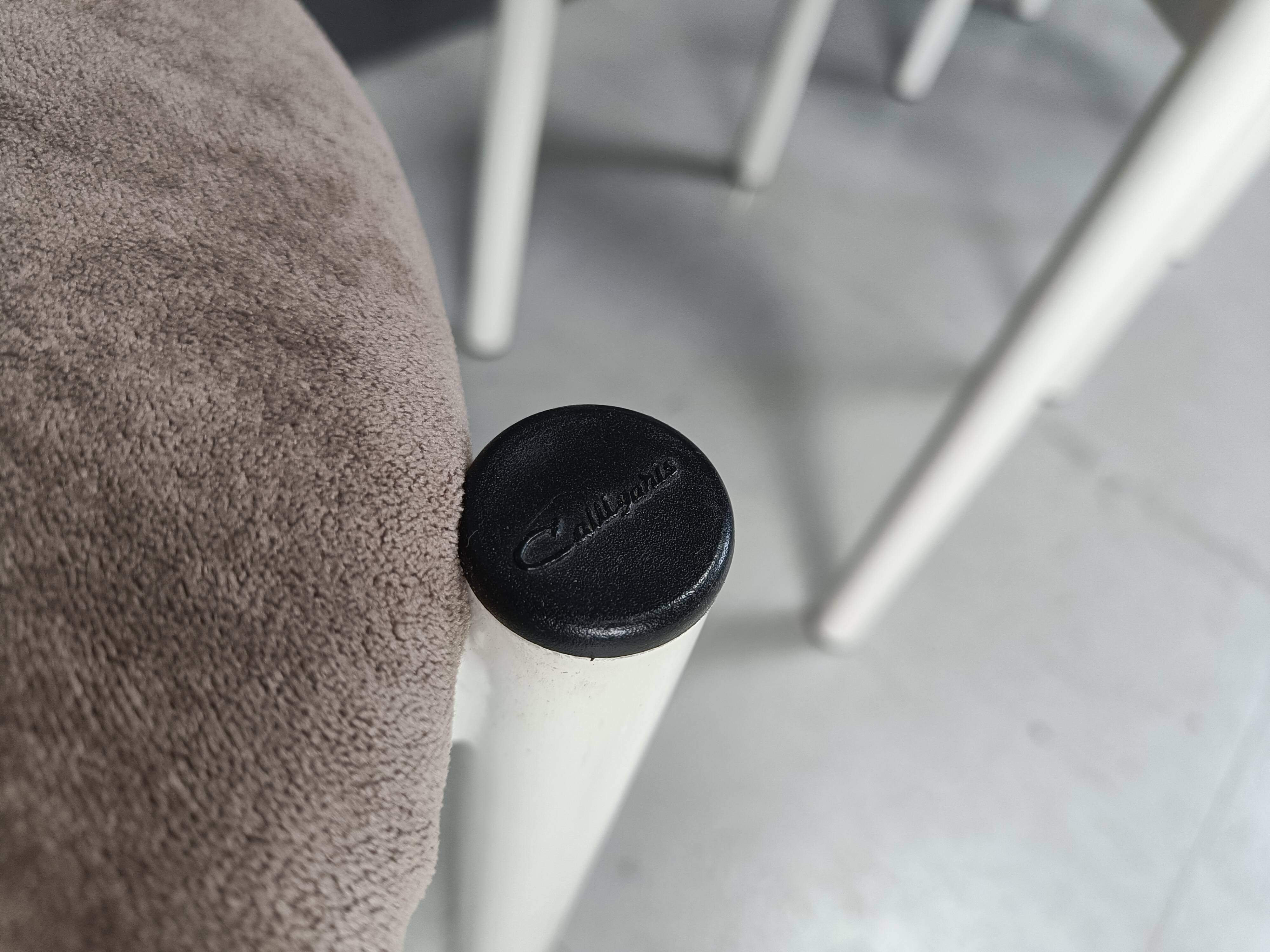 Set of 4 calligaris dining chairs, 1980s