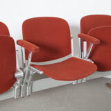 Banc Castelli Piretti Axis 3000 6 places rouge