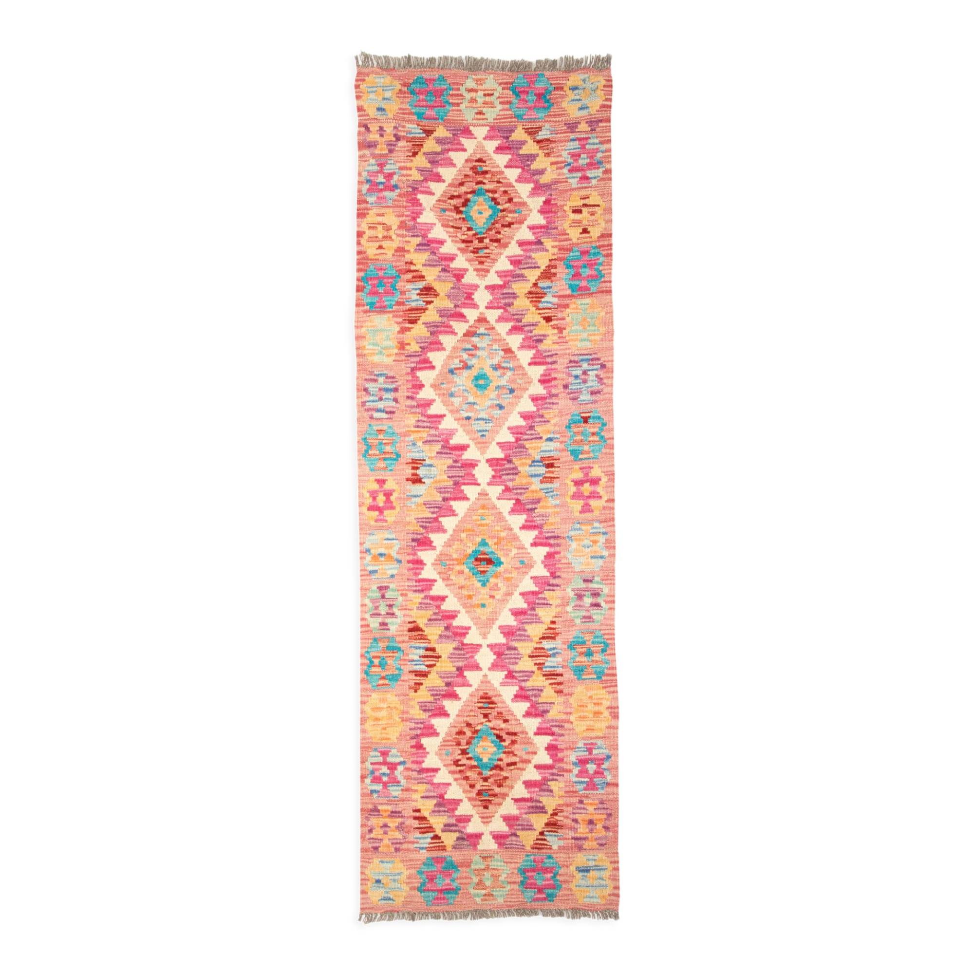 Afghan Pashtun kilim corridor 198 x 60 cm