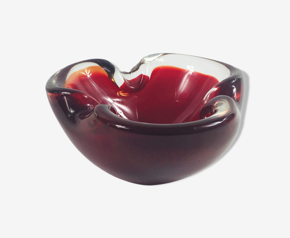 Cendrier en verre de Murano, années 1960