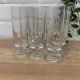 Set of 10 Luminarc champagne flutes