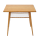 Table en chêne du milieu du siècle, années 1970.