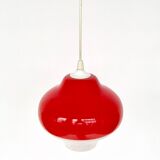 Vintage opaline pendant lamp 70