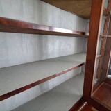 English display cabinet in mahogany