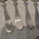 4 silver-plated absinthe spoons by Christofle, 17.5cm