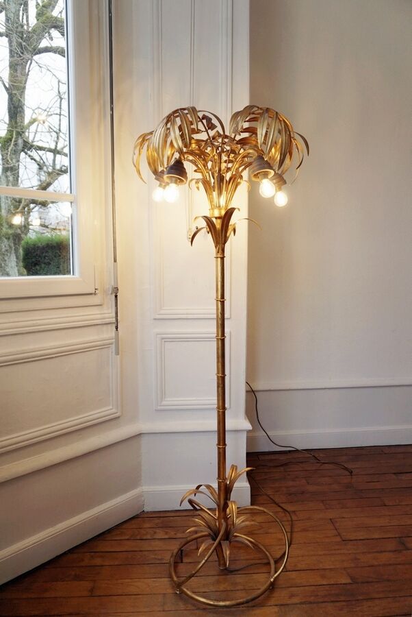 Hans Kogl Palm tree floor lamp