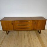 Vintage teak sideboard – Mid-century modern 1960s credenza