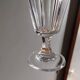 2 wine glasses - cut crystal - Baccarat around 1850
