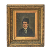 Huile sur toile Portrait de femme