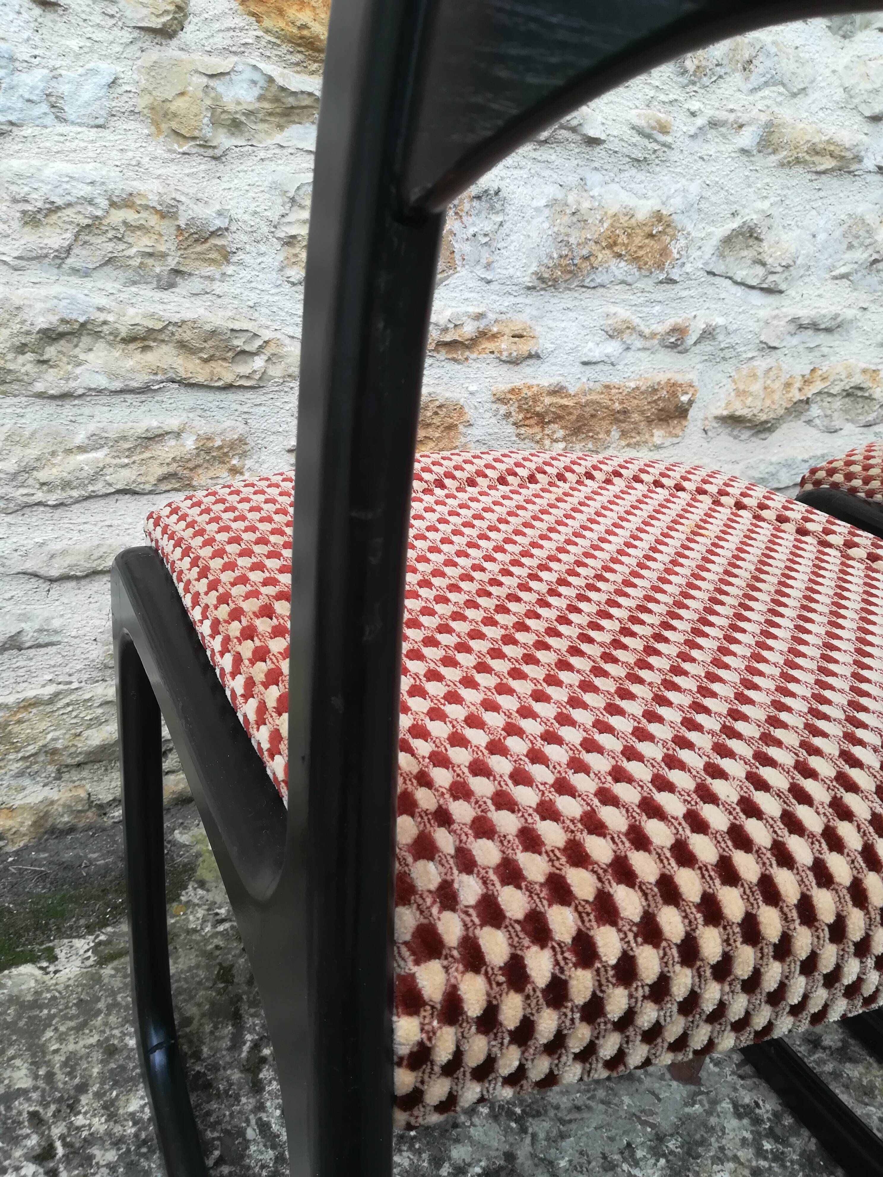 Baumann sleigh chairs