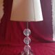 VINTAGE LAMP GLASS BASE