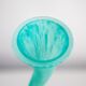 Twisted green vase from the mid-century.
