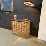 Haberdashery craft cabinet with 12 drawers