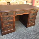 Bureau de ministre chêne style henri II breton 1900s
