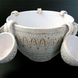 Service at sangria Jean Austruy vintage 1960