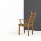 Nyrup Møbelfabrik oak arm chair by Henning Kjaernulf