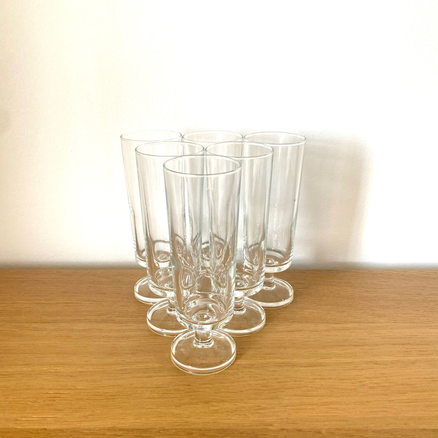 Service de flûtes à champagne luminarc cavalier transparent