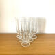 Luminarc transparent rider champagne flute service