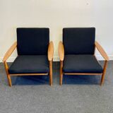 Set of 2 Kolding chairs by Erik Wörtz, Denmark