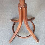 Wooden parrot coat rack