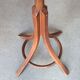 Wooden parrot coat rack
