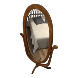 Psyche, oval standing mirror