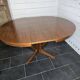 Vintage extendable round table from the 60s