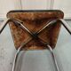 Green Formica stool