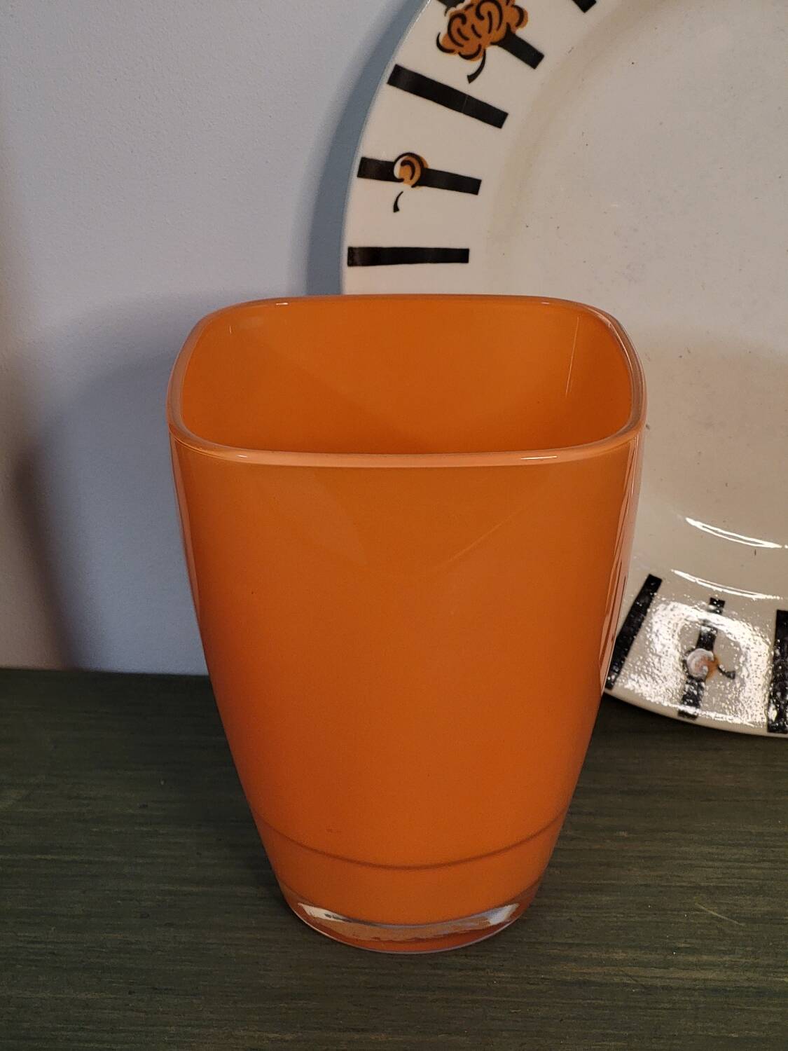 Orange vase