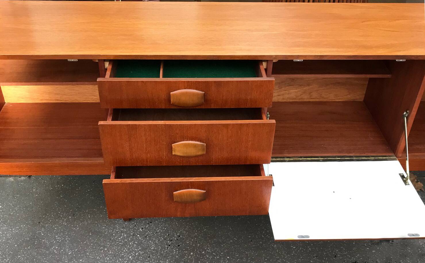 English teak sideboard from the 1970s