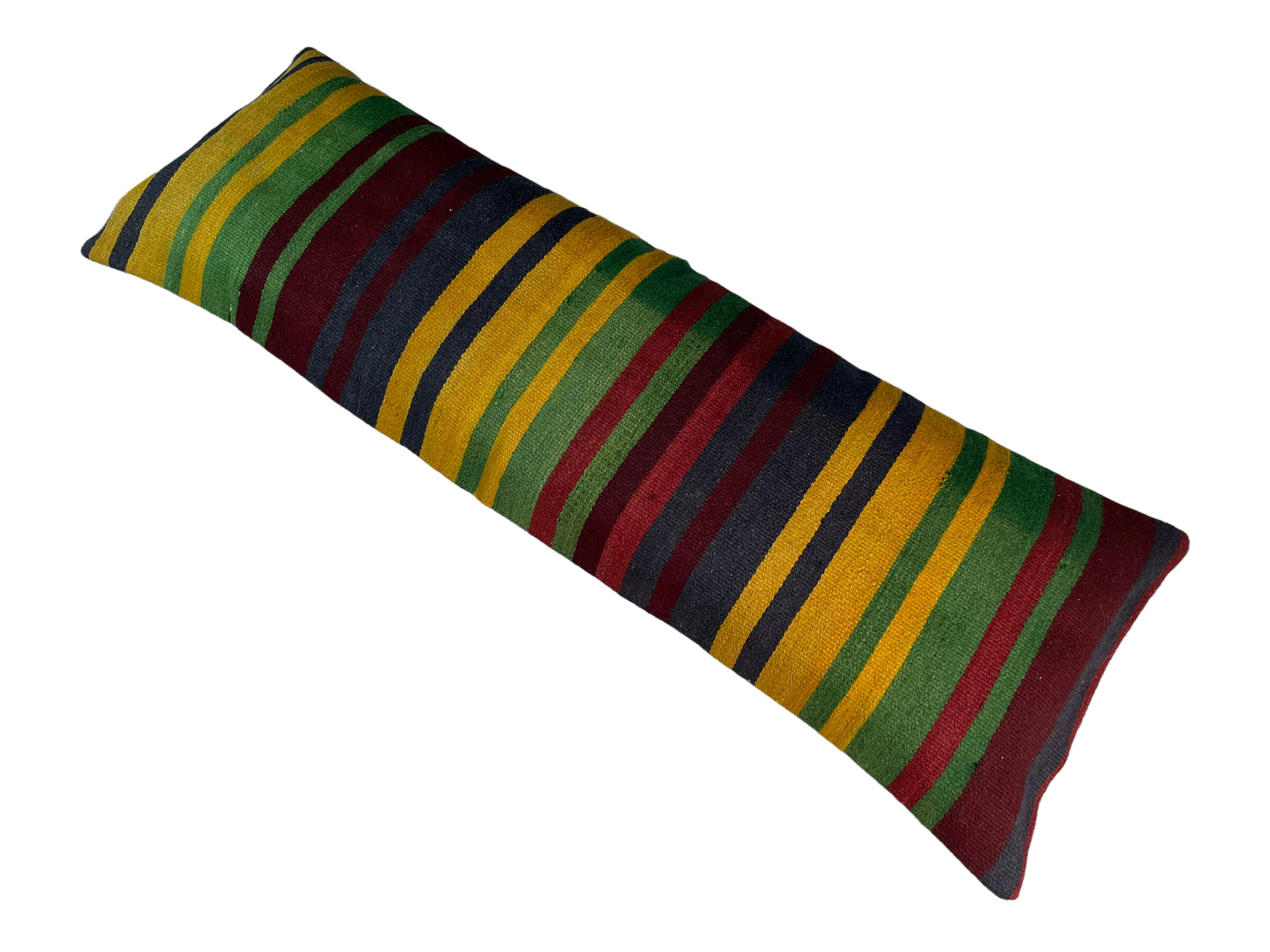 Vintage turkish kilim cushion cover , 120 x 40 cm