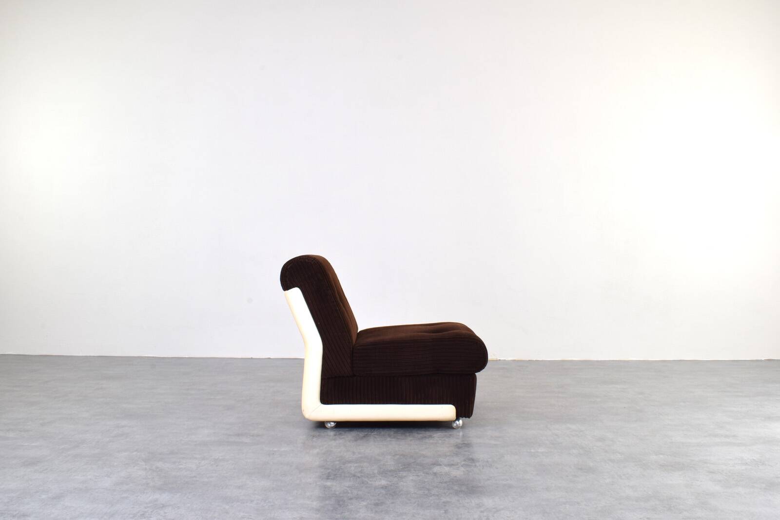 Canapé modulaire allemand du milieu du XXe siècle, années 1970.