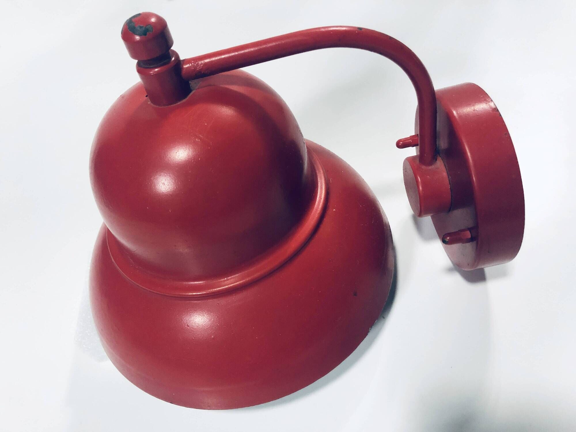 Vintage Industrial Wall Light • Bell • Indoor/Outdoor • 1960