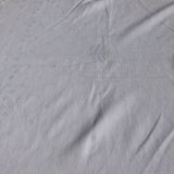Old square table in damask cotton palm floral pattern
