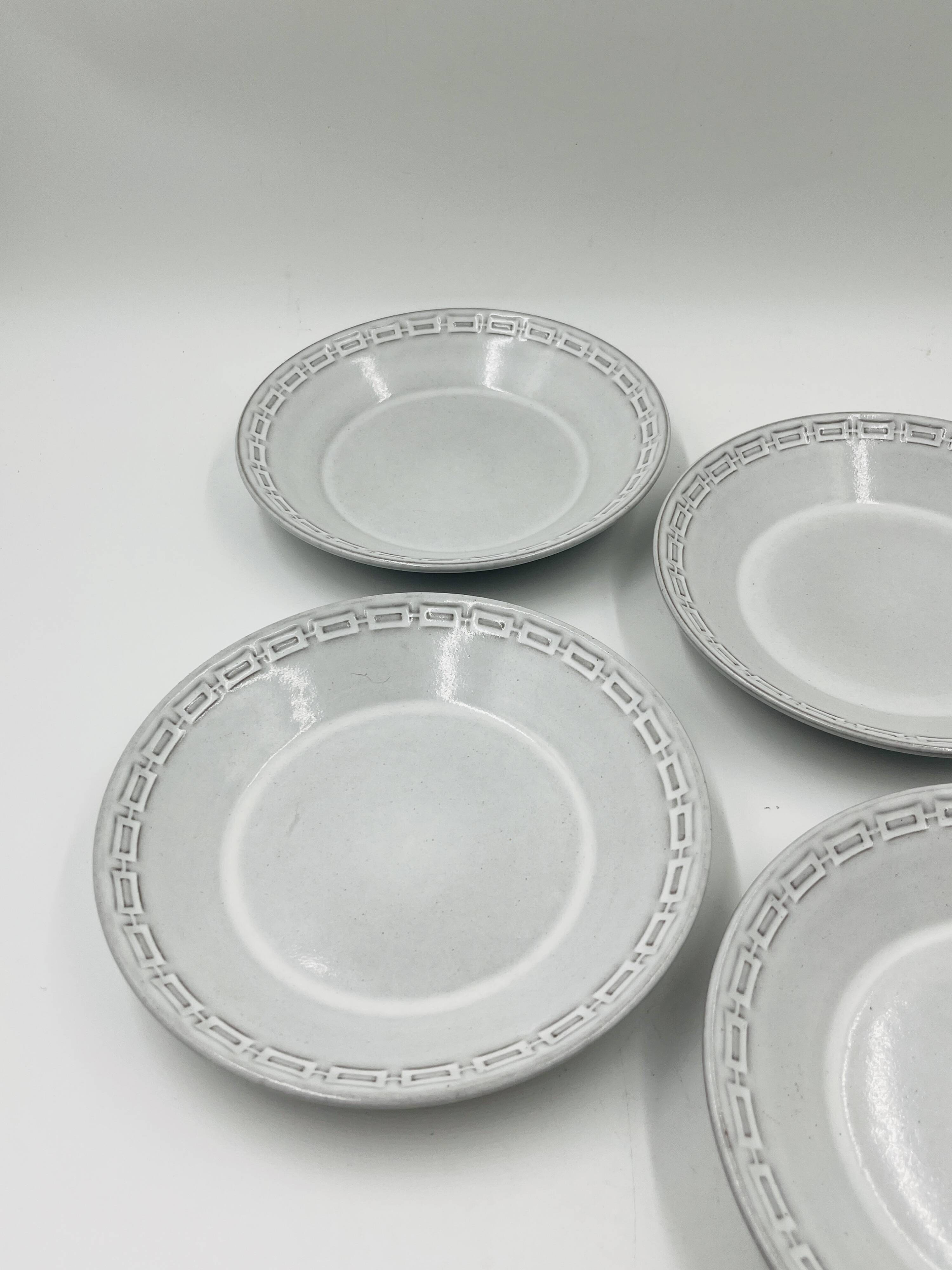 Lot of 4 Céramano Epsilon Soup Plates by Karl Leutner