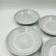 Lot of 4 Céramano Epsilon Soup Plates by Karl Leutner