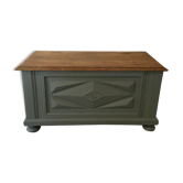 Old wooden box