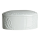 Lidded sugar bowl in Limoges porcelain