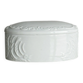 Lidded sugar bowl in Limoges porcelain