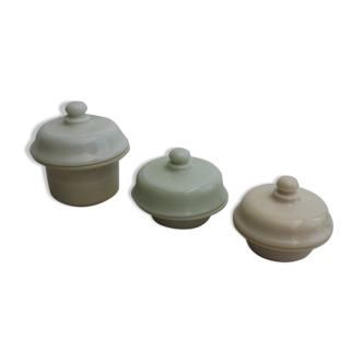 Lot de 3 pots