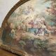 Watercolor painting XIXth Century antique decoration signed M.Censier