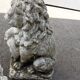 Vintage stone garden lions xxeme