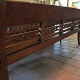 Banc en teck