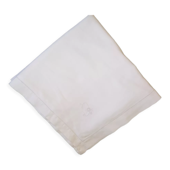 Monogrammed pillowcase