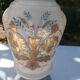 Paire de vases en opaline romantique Napoléon III