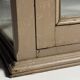 Vitrine française du début du 20e siècle grise