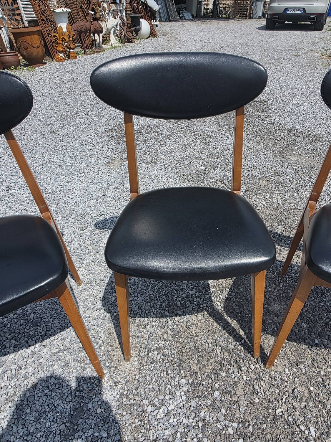 6 vintage chairs from the 60s