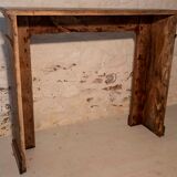 Oak mantelpiece