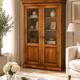 Vitrine en noyer